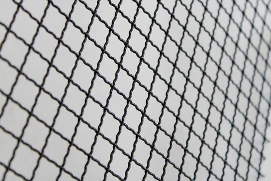 316L Stainless Steel Woven Locked Crimped Wire Mesh for Architecture