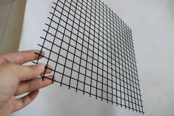 316L Stainless Steel Woven Locked Crimped Wire Mesh for Architecture