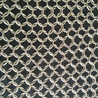 Architectural Aluminum Mesh Coil Drapery for Partition Curtain Divider
