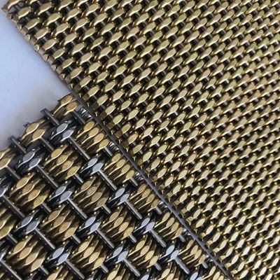 Powder Coated Stainless Steel Decorative Wire Mesh Curtain