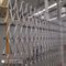 1.2 Mm Spiral Link Flat Wire Mesh Conveyor Belt Cladding Balance Weave