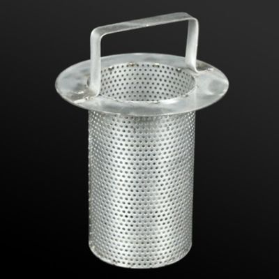 Stainless Steel Perforated Filter Tube with Handle 30mm-600mm