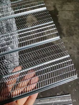 Galvanized Wall Stucco Wire Lath 100m Rib Distance High Rib
