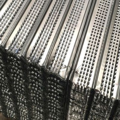 Galvanized Steel Hi Rib Metal Lath 450mm x 2200mm Permanent Formwork