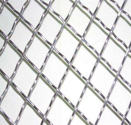 SUS 304 Stainless Steel Crimped Woven Wire Mesh for Vibrating Screen