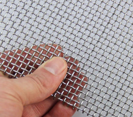 SUS 304 Stainless Steel Crimped Woven Wire Mesh for Vibrating Screen