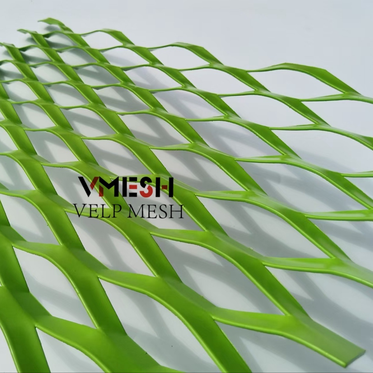 Segma Mesh Cladding Customized Powder Coated Wall Cladding Expanded Metal Facade Mesh