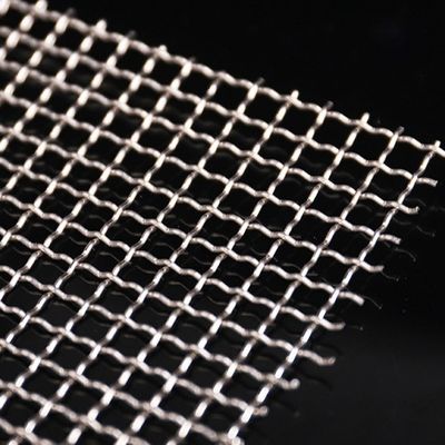 Corrosion Resistance 202 Stainless Steel Crimped Wire Mesh For Screening Sieve