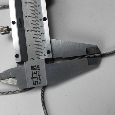 316 Material Animal Enclosure Stainless Steel Wire Rope Mesh for Zoo