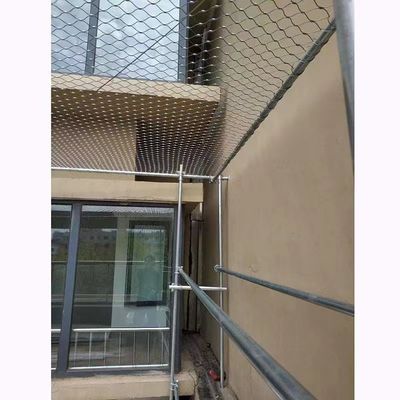 Architectural Thickness 2mm Wire Rope Mesh Stainless Steel 316