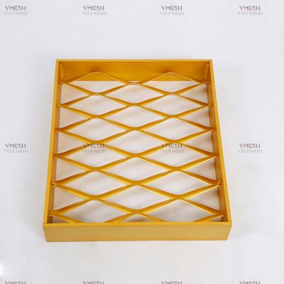 Architectural standard Diamond Expanded Metal Mesh Sheet 0.2mm-4mm