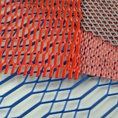 Iron Hexagonal Hole Expanded Metal Fence Stainless Steel 304