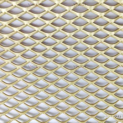 Small Hole Galvanized Expanded Metal Mesh Diamond Shape