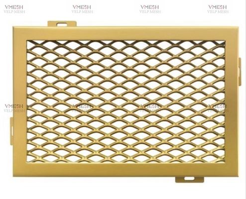 Dercorative Aluminum Expanded Metal Mesh Suspended Ceilings Customization