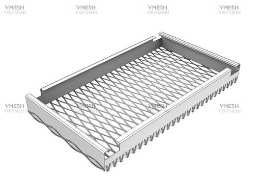 Custom Aluminum Expanded Metal Mesh Suspended Ceiling