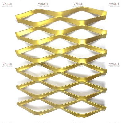 Expanded Aluminum Metal Sheet Anti Skid Wear Resistance