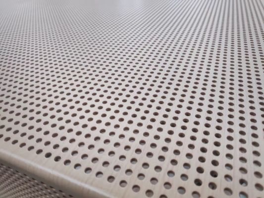 Round Holes Stretched Decorative Perforated Metal Sheets Hot Dipped Galvanized