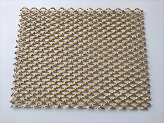Golden Silver Black Metal Aluminum Expanded Mesh Net Cloth Screen Netting