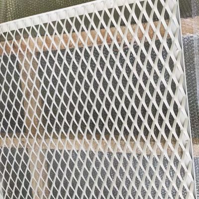 Building Materials Diamond Aluminum Expanded Metal Sheet Powder Coated