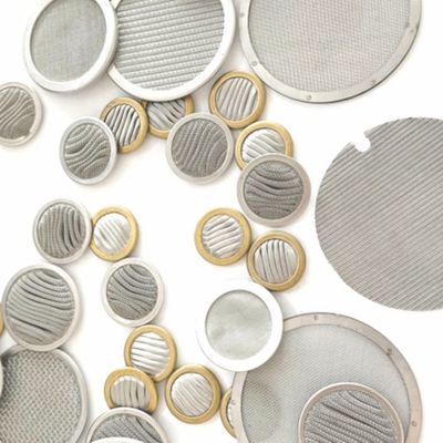 3 Inch Stainless Steel Filter Screen 10 20 30 Mesh Single Multi Layers