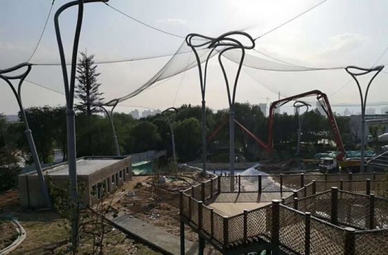 Enclosure Ferruled Stainless Steel Rope Wire Mesh 2mm 2.5mm