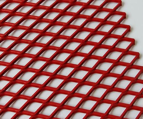 Powder Coated Aluminum Expanded Metal Mesh for Wall Decoration