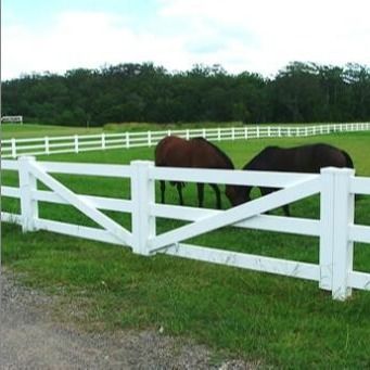 Customized 1.2m High Pvc Welded Wire Mesh Fence Animal Enclosure Post And Rail