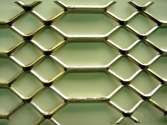 4mm Carbon Steel Heavy Duty Expanded Metal Mesh Gothic Style Decoration