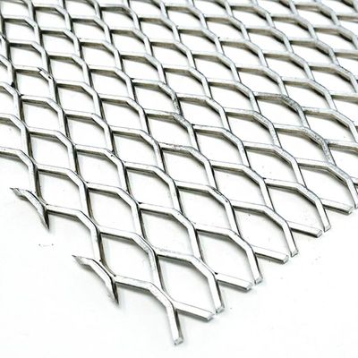 9 Gauge Flat Expanded Steel Mesh Sheet For Building Construction