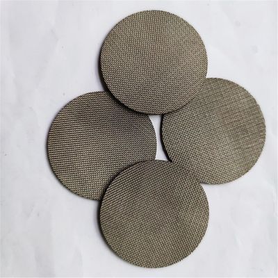 Acid Resistant Multi Layer 316L Stainless Steel Sintered Filter Mesh