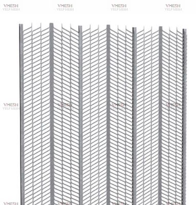 Corrosion resistant Rib Lath Expanded Metal Galvanized Sheet Mesh