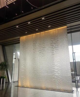 Eco-friendly Stainless Steel 304 Chain Link Curtain For Outdoor Rain Curtain Water Features