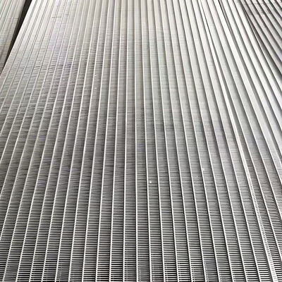 Johnson Mesh Stainless Steel Flat Filter Panels Wedge Wire Screen For Oil Industry