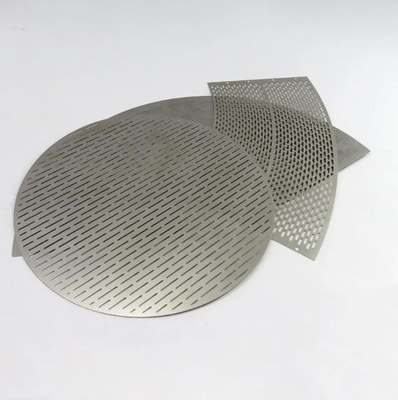 OEM Size Flat Round Etching Mesh Filter Disc for Air Pollution Control Filter