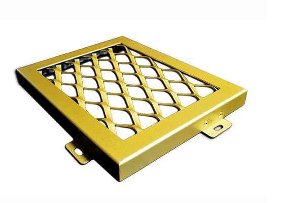 Building Facades Expanded Metal Mesh Cladding Aluminum 1060 Alloy 3003