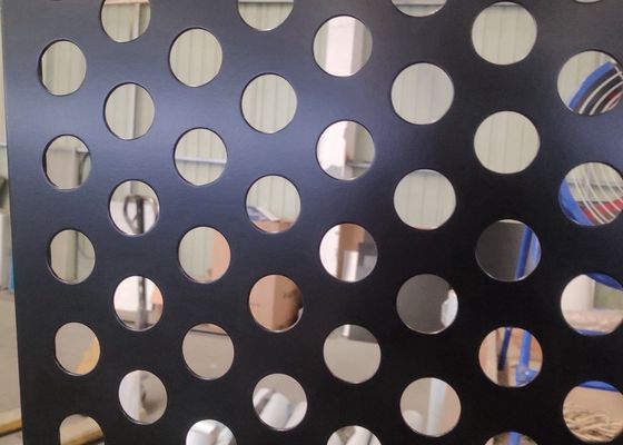 Exterior Wall Decoration Perforated Metal Panels Customized Products