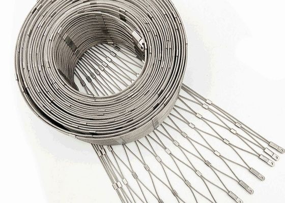 1mm 1.5mm Stainless Steel Rope Wire Mesh Net For Stair Balustrade