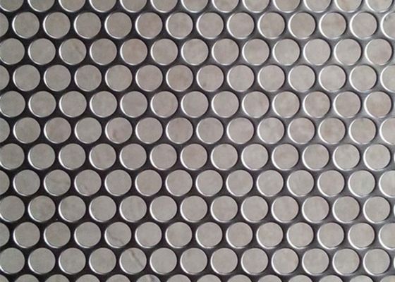 2.0mm 3.0mm Round Hole Perforated Metal Acoustic Panels Aluminum Powder Coating