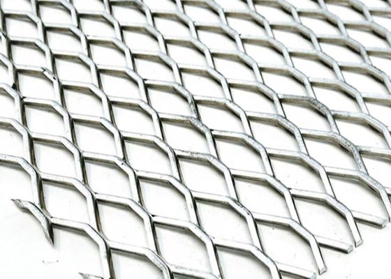 Walkway Steps Galvanized Expanded Metal 4x8 Sheet 4.5mm 5.0mm For Trailer Floorings