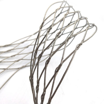 3mm Stainless Steel Rope Wire Mesh 7*7 1*7 X Tend Kontted Type