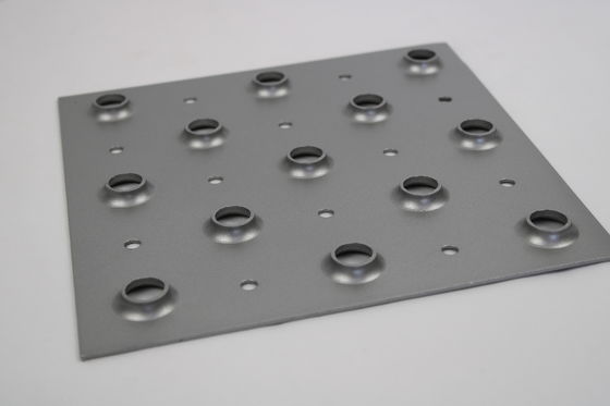 4.0mm Raised Grip Strut Plank Grating Round Hole Floor Safety Slip Resistant