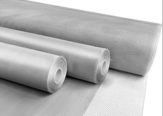 500*3500mm Mesh 1 Micron Stainless Steel Wire Mesh Ultra Fine Dutch Weave