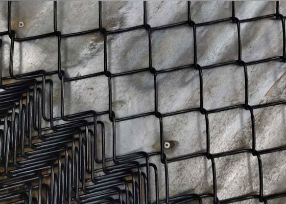 1.5m 2.0m Hot Dip Galvanized Chain Link Fence Knuckle Twist Edge