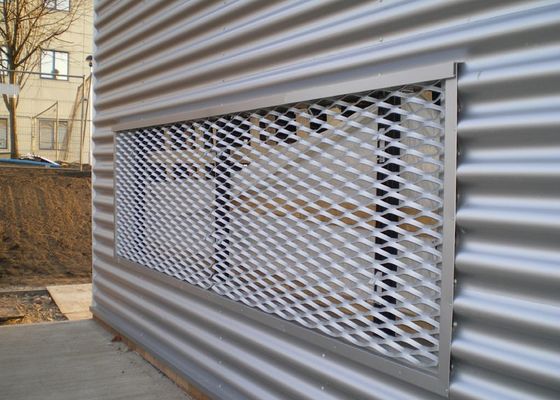 5052 5005 Aluminium Expanded Mesh Bunnings 15*50mm 20*60mm Diamond Hole