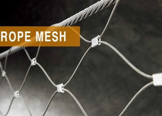 316 316L Stainless Steel Rope Wire Mesh 2