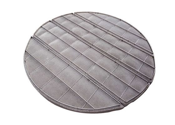 SUS316 Wire Mesh Demister Pad 2*3mm 4*6mm Hole For Gas Liquid Filter