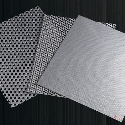 Ultra Fine Perforated 0.5mm Flexible Metal Sheet 304 Stainless Steel