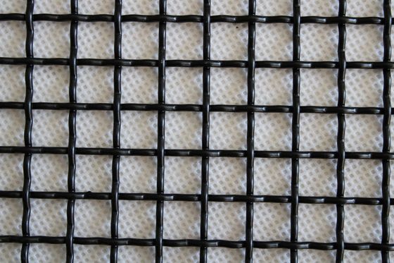 316l Stainless Steel Architectural Metal Mesh Woven Locked Crimped Wire