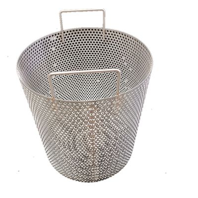 Perforated Cylinder Stainless Steel Filter Tube With Handle